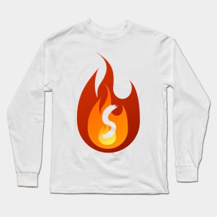 Sapnap Merch S Fire Long Sleeve T-Shirt